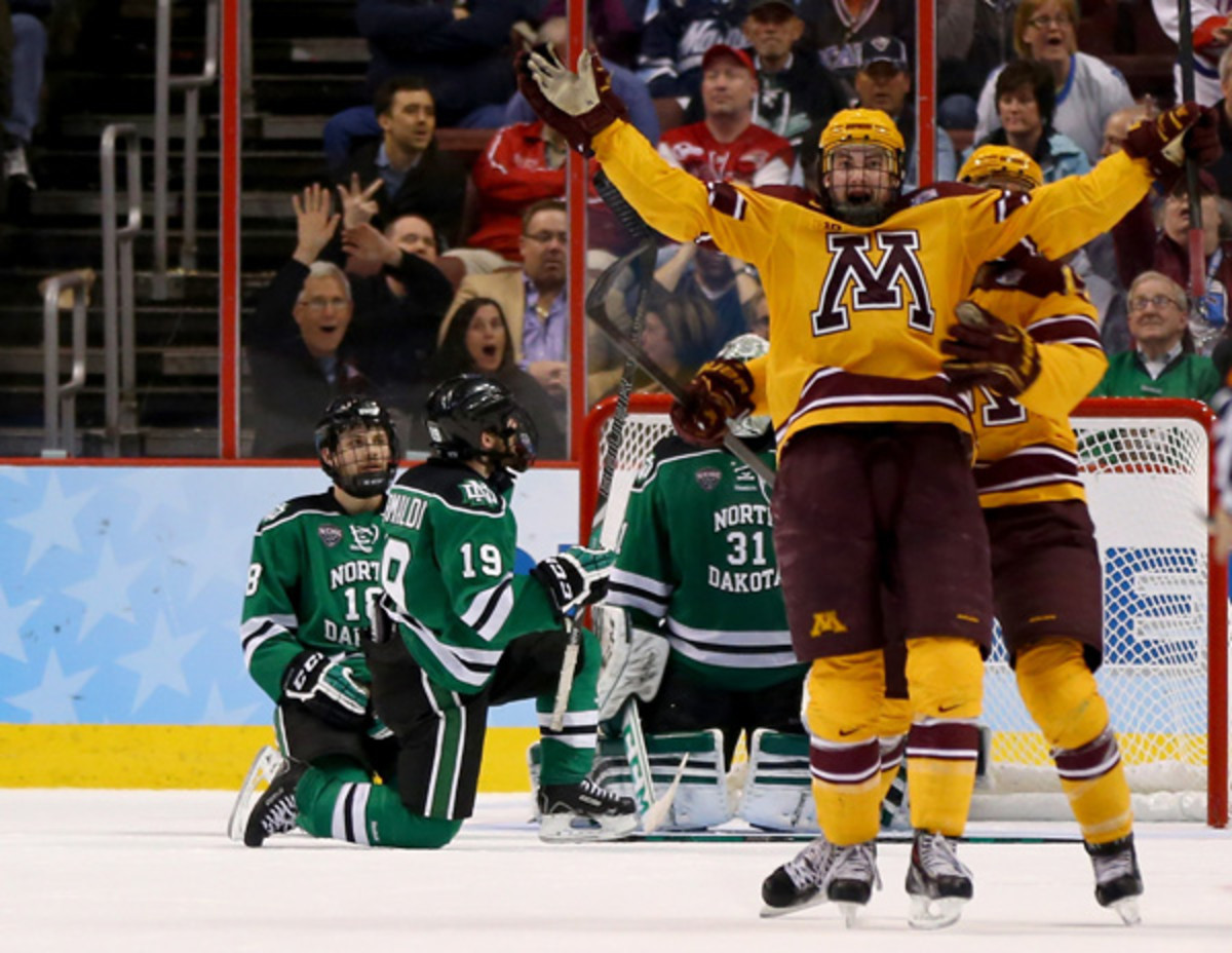 minnesota badgers frozen four 2014