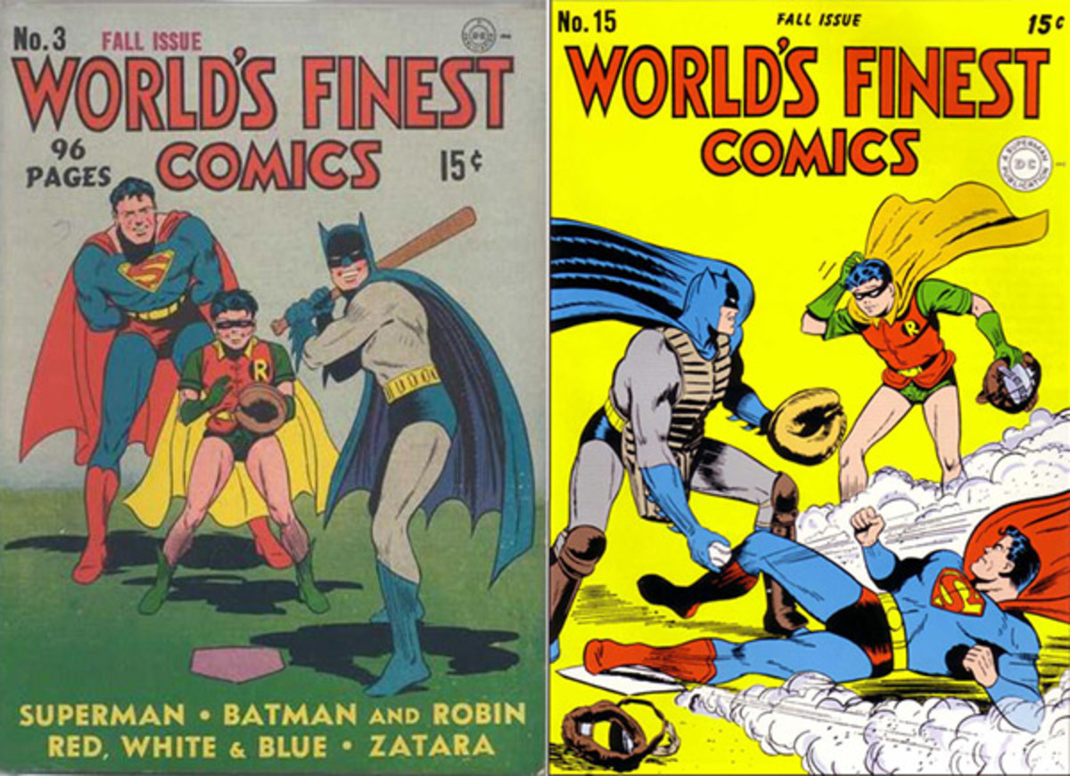 batman sports world's finest baseball