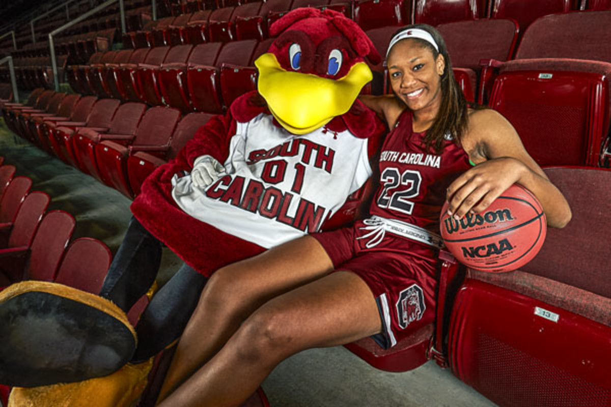 a'ja wilson south carolina college basketball