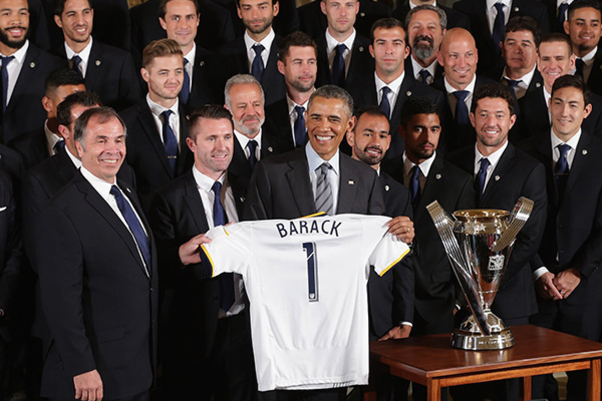 la kings la galaxy white house barack obama