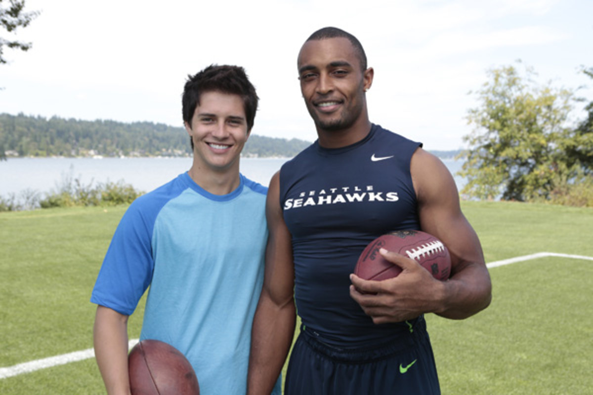 billy unger with the seahawks doug baldwin