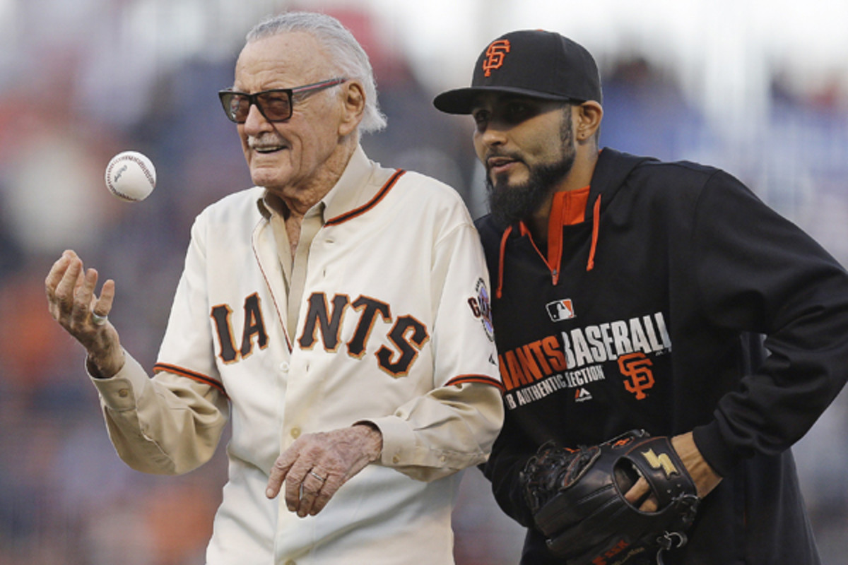 stan lee san francisco giants superhero day