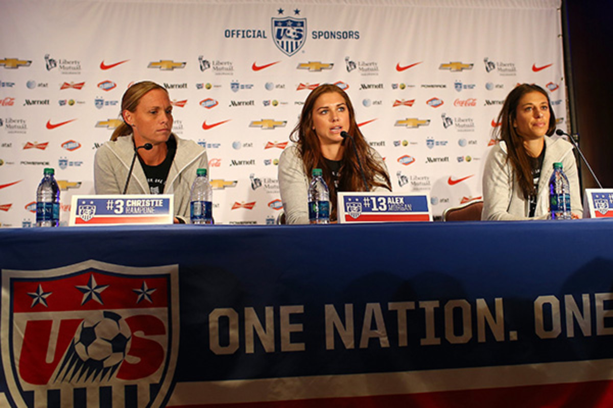 2015 women's world cup team usa media day