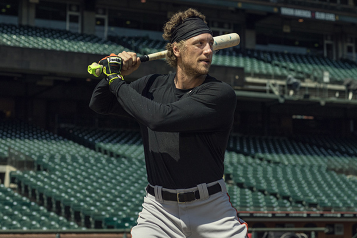 zepp labs baseball training center hunter pence