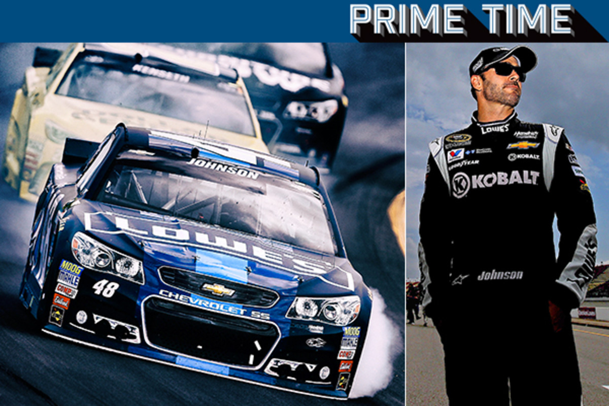 jimmie johnson nascar primetime