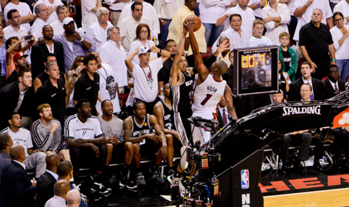 chris bosh danny green game 6