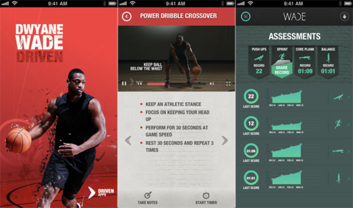 dwyane wade driven app