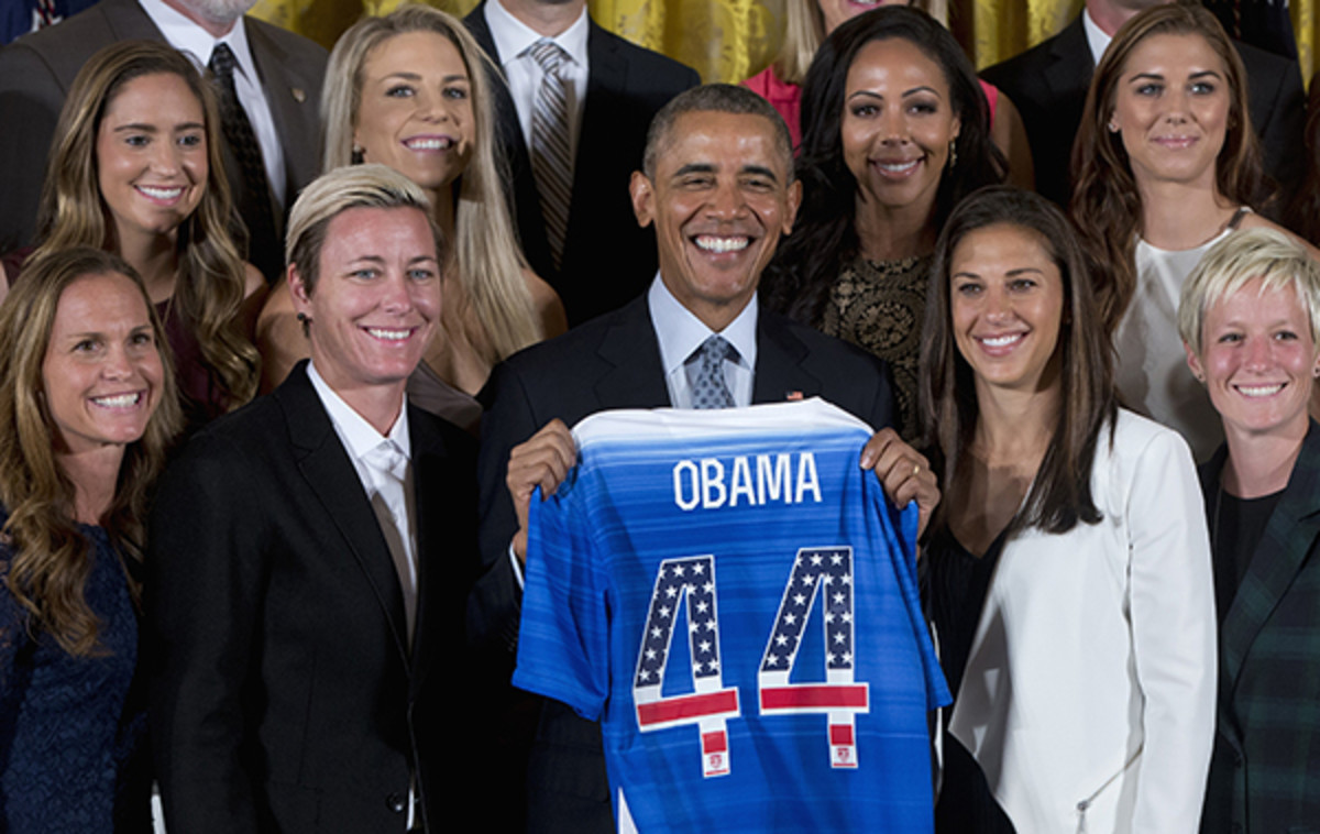 us women's national team white house obama