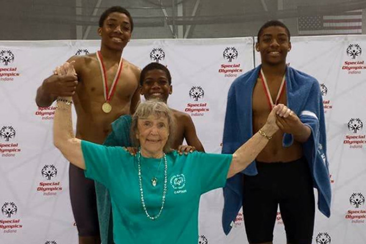 special olympics swimming