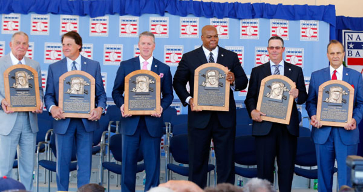 greg maddux frank thomas tom glavine baseball hall of fame