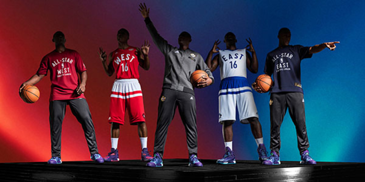 nba all-star game 2016 gear adidas