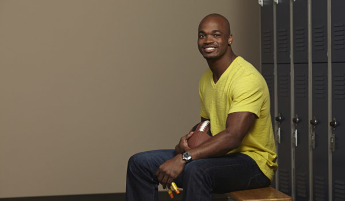 Adrian Peterson EpiPen Interview