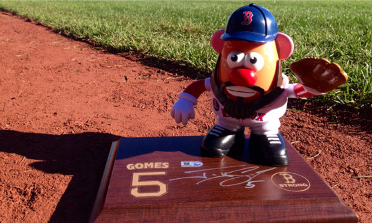 boston red sox potato head gomes