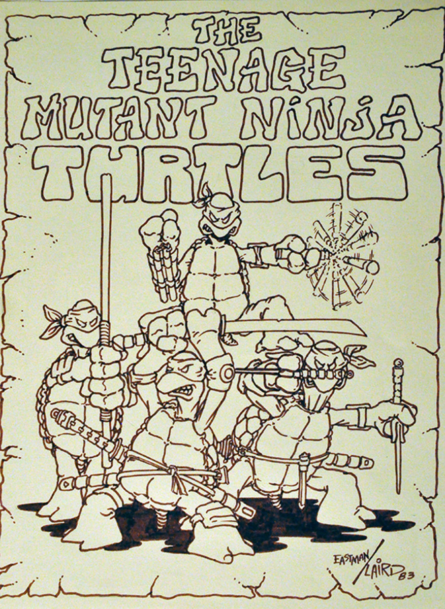 kevin eastman teenage mutant ninja turtles 1984