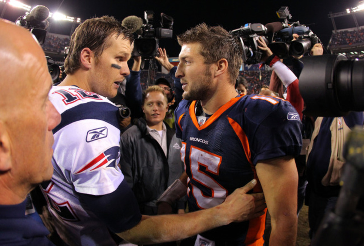 tom brady tim tebow