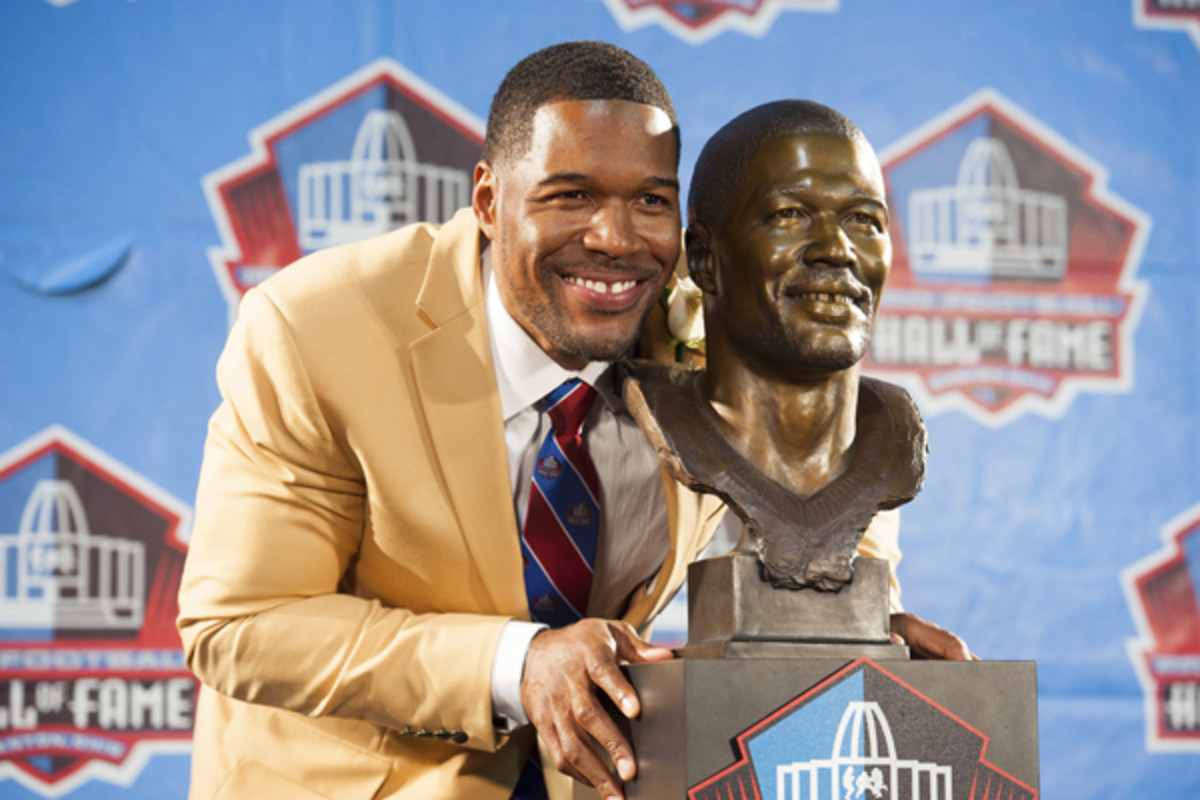 2014 pro football hall of fame michael strahan