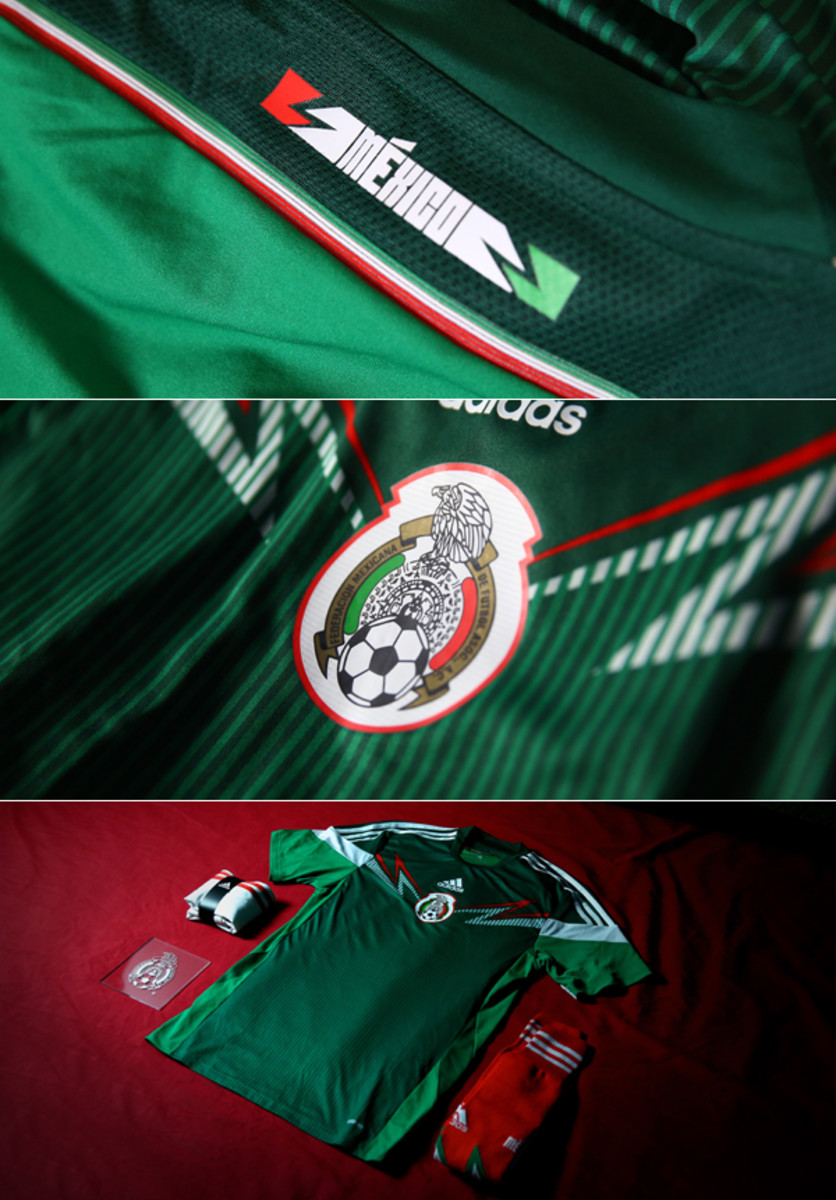 mexico world cup uniforms