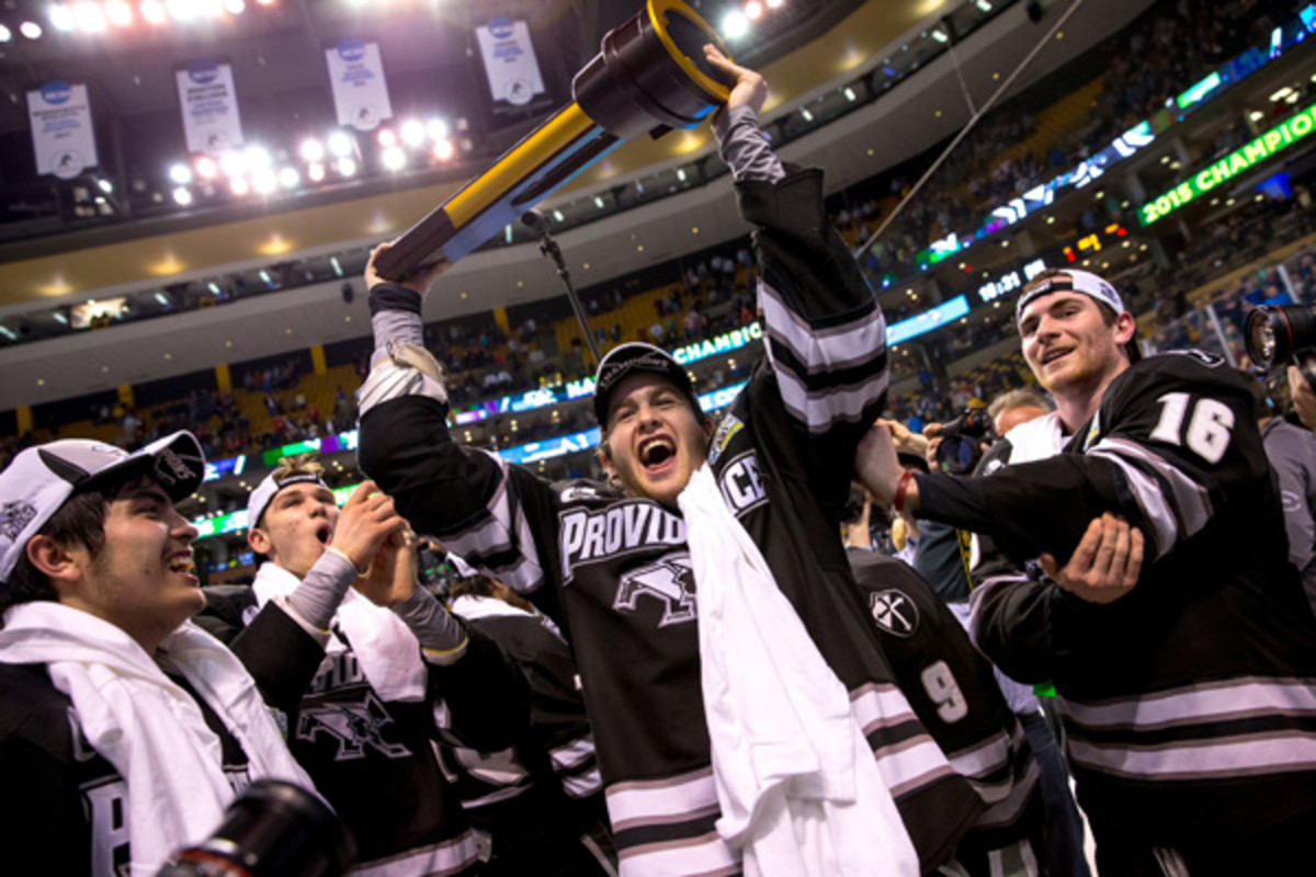 providence friars 2015 ncaa men's hockey champions