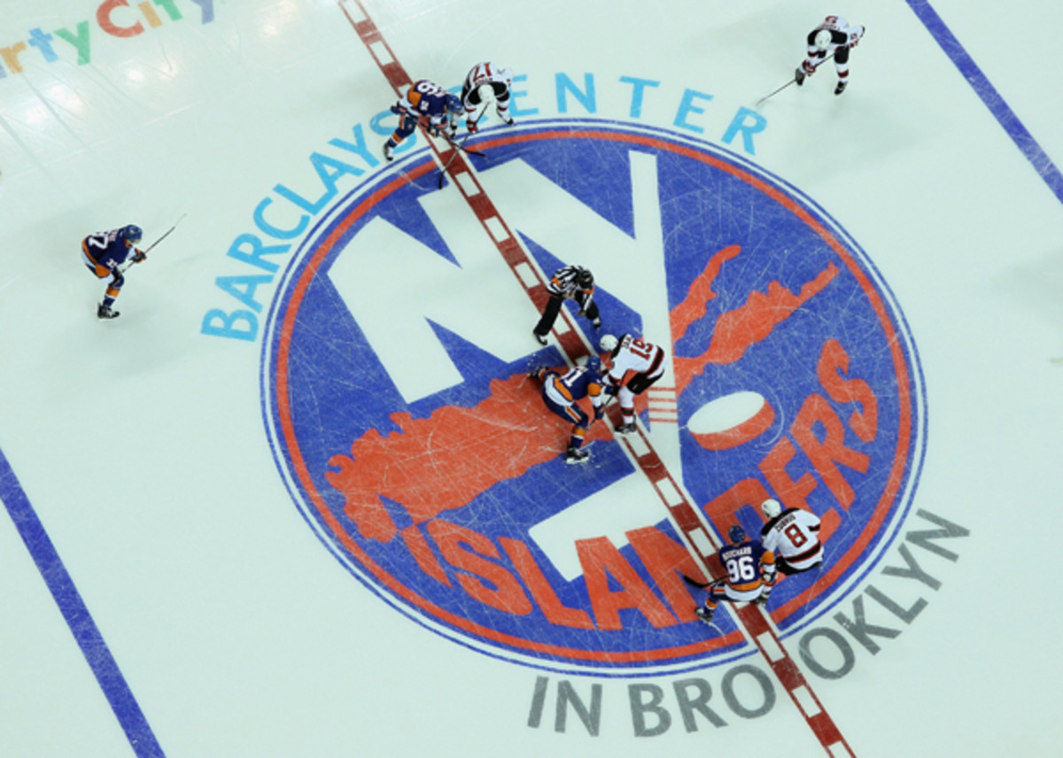 islanders devils brooklyn barclays center