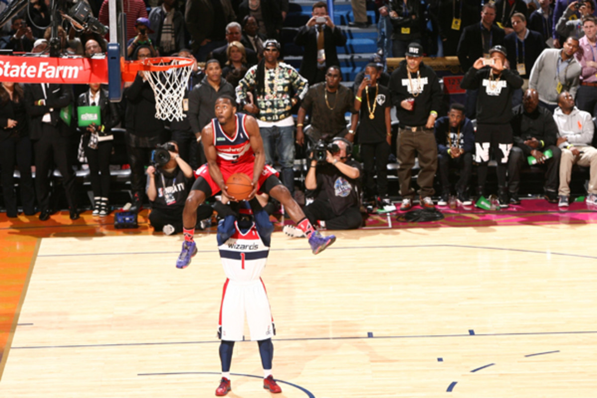 john wall slam dunk contest 2014