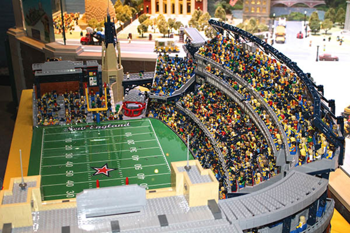 gillette stadium new england patriots lego