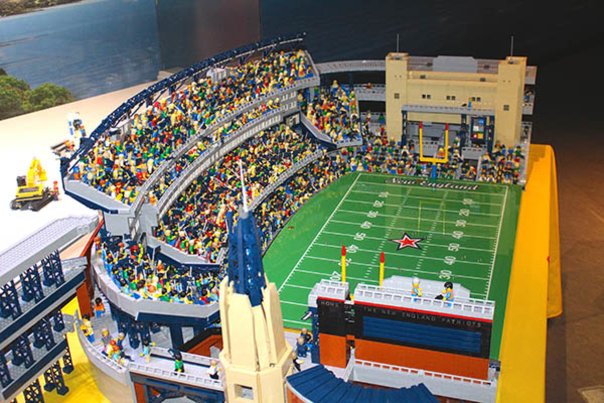 gillette stadium new england patriots lego