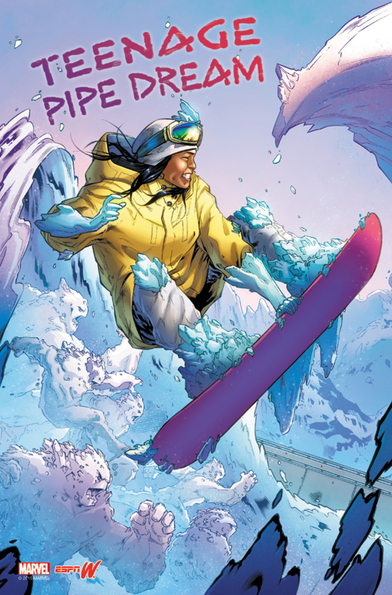 espnw marvel comics impact25 chloe kim