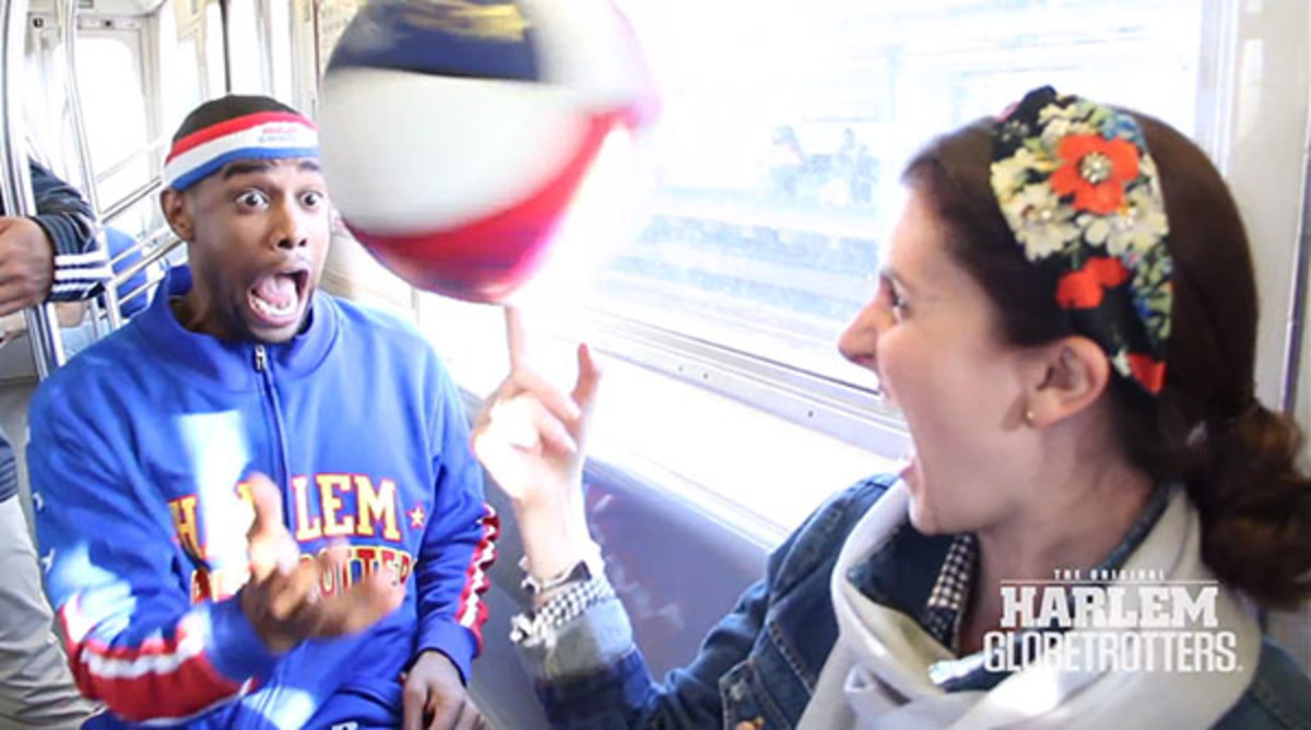 harlem globetrotters nyc subway