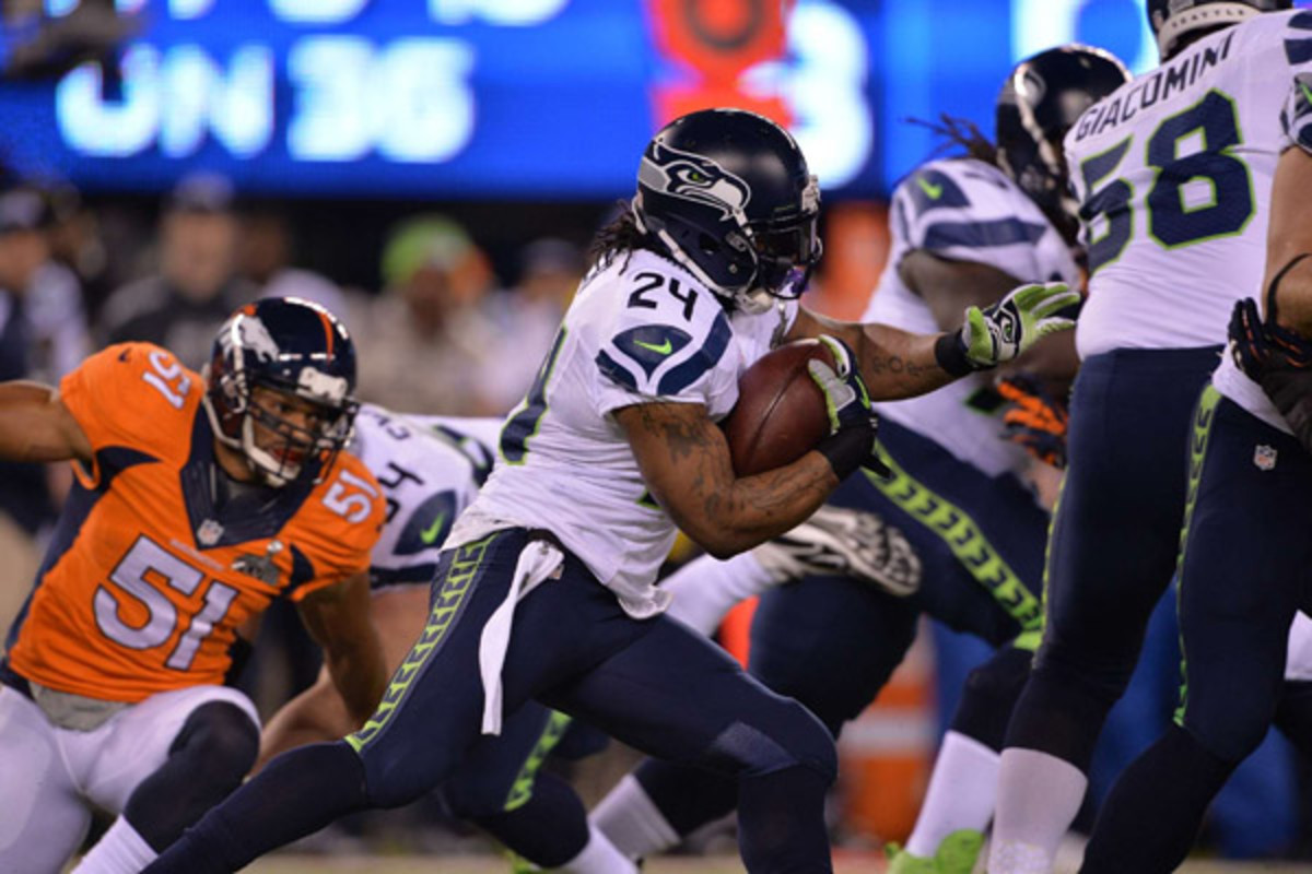 seattle seahawks super bowl xlviii marshawn lynch