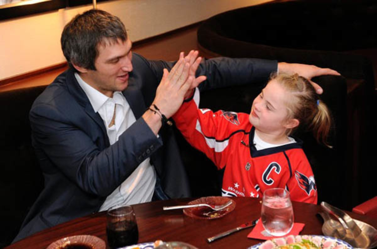 alexander ovechkin washington capitals sushi date