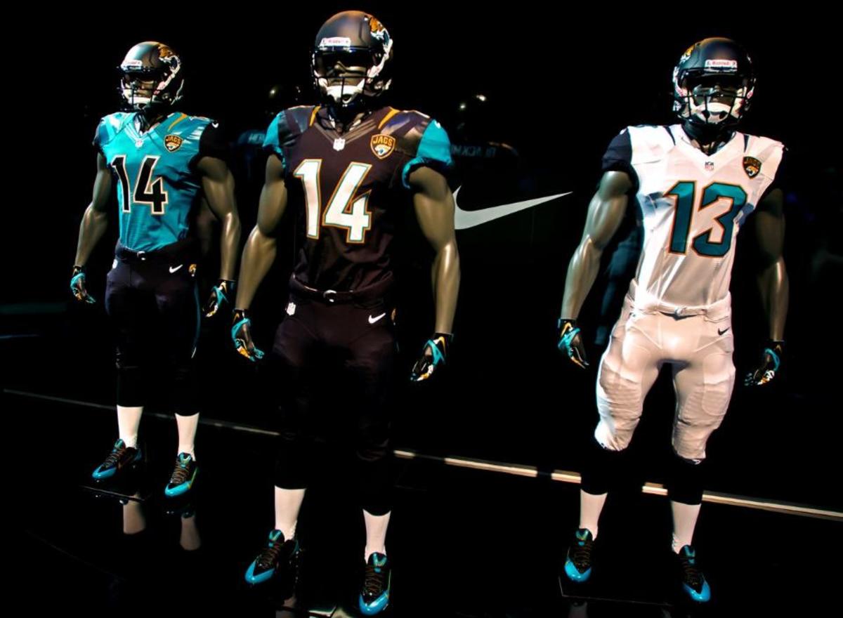 jaguars new uniforms