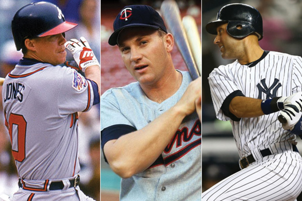 mlb inspiration chipper jones harmon killebrew derek jeter