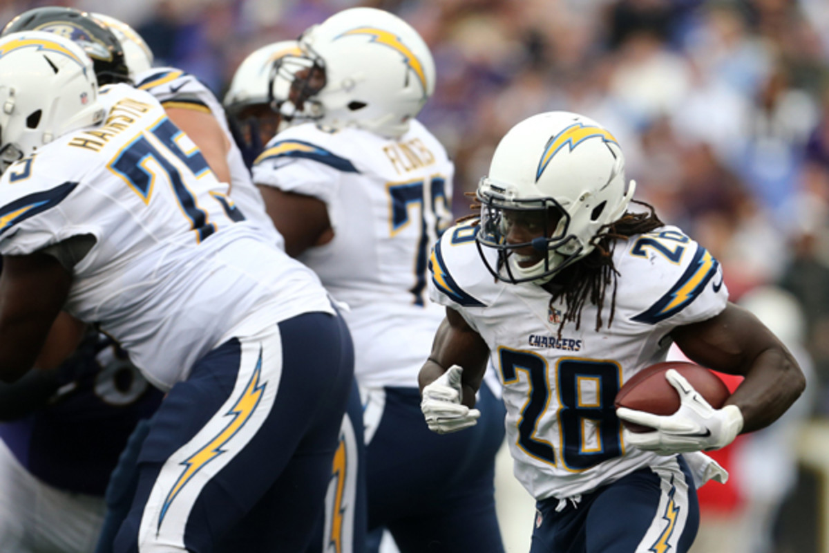 fantasy football 2015 week 9 droppables melvin gordon