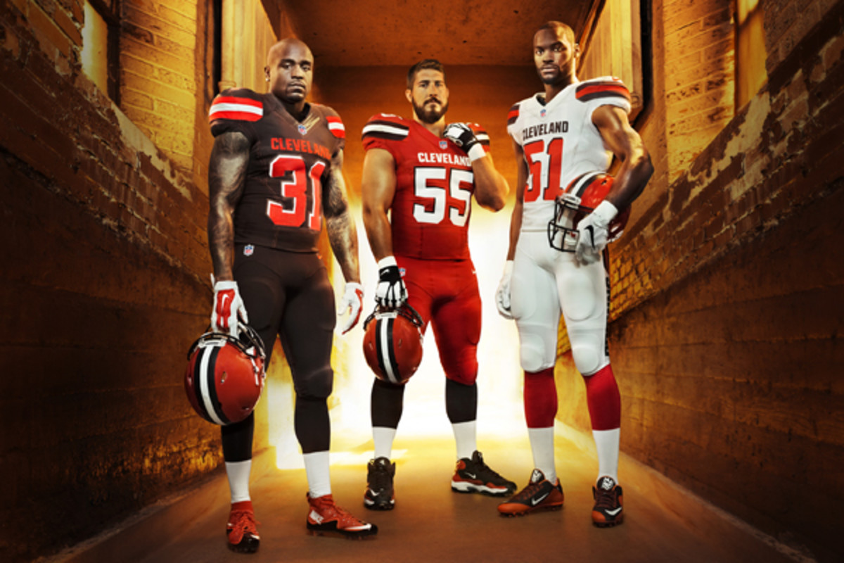 cleveland browns new uniforms