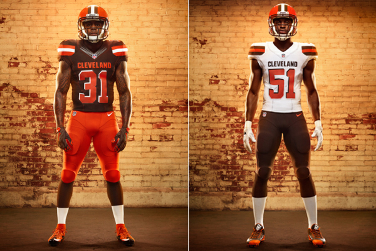 cleveland browns new uniforms