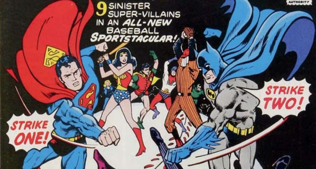 dc super-stars justice league baseball