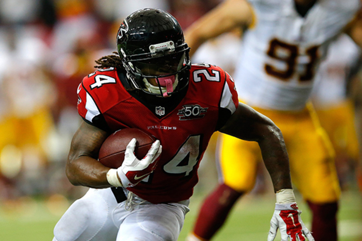 fantasy football 2015 week 6 risers sliders devonta freeman