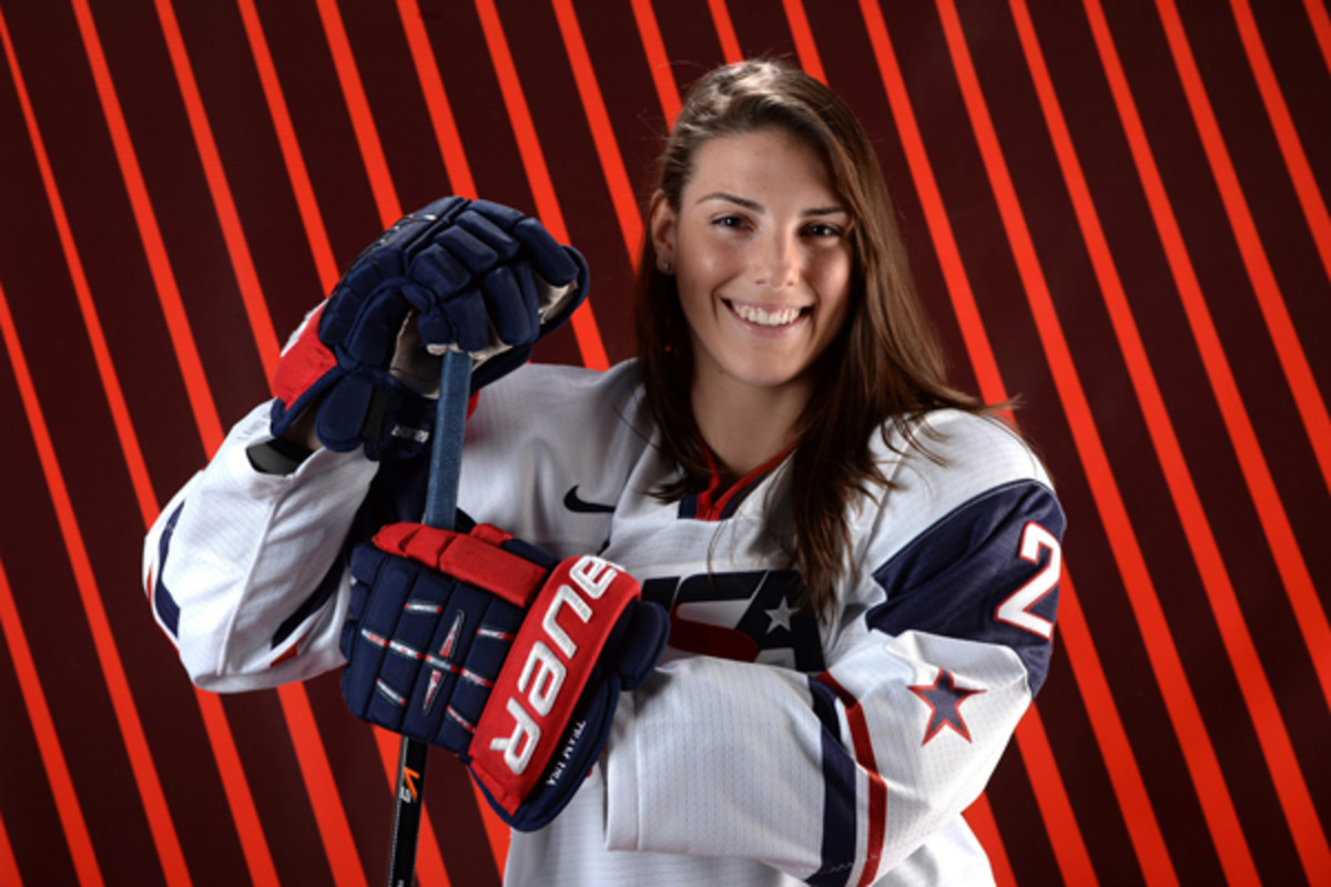 hilary knight us women's hockey 2014 sochi winter olympics