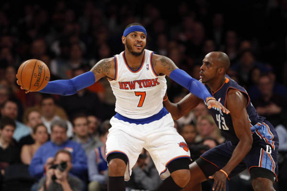 carmelo anthony 62 points