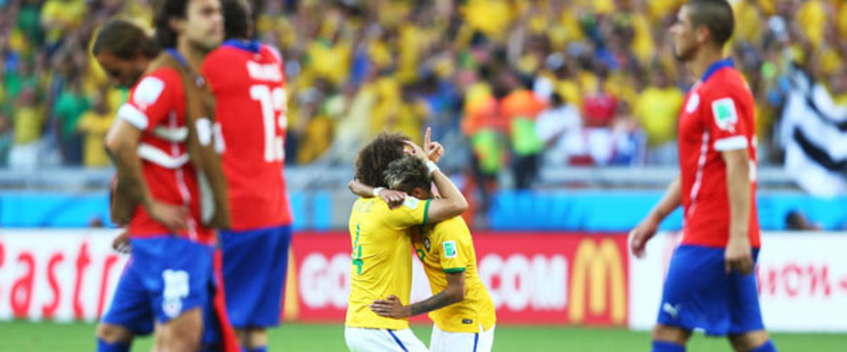 2014 world cup brazil chile knockout