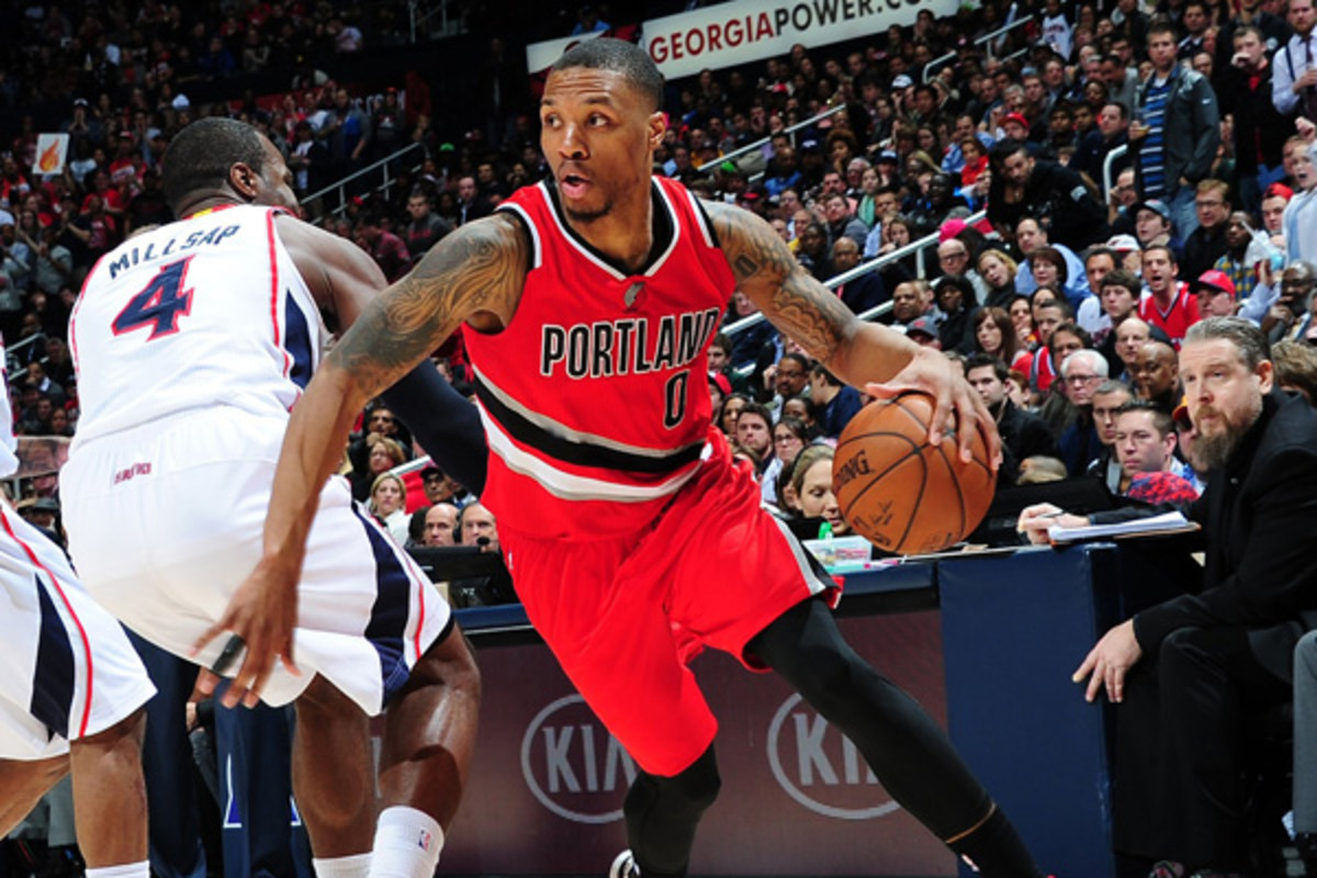 damian lillard portland trail blazers all-star game