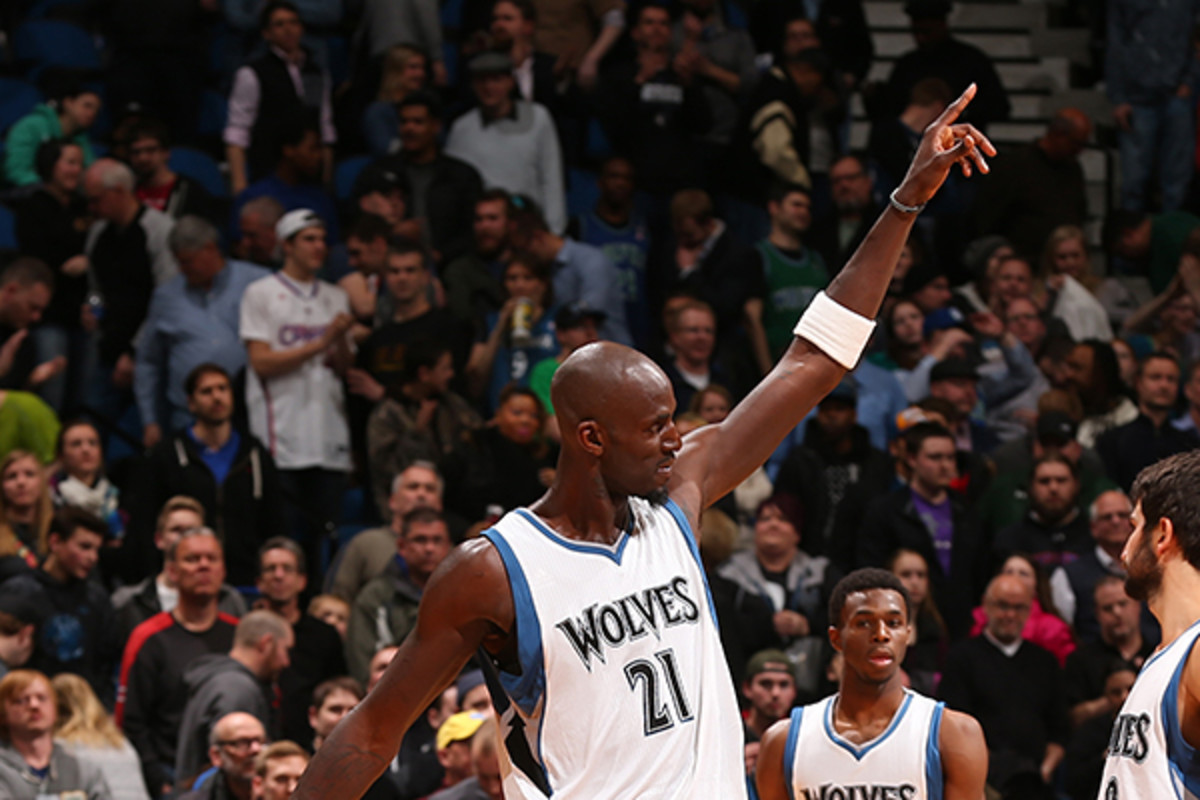 Kevin Garnett Has Returned from Timberwolves' Past to Shape