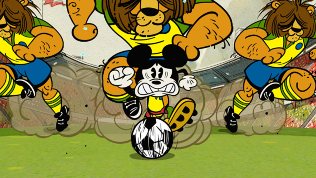 mickey mouse O Futebol Classico disney channel