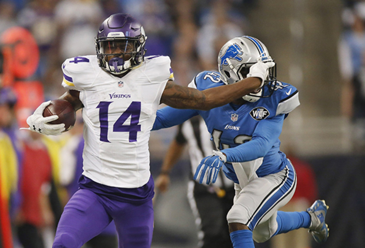 fantasy football 2015 risers sliders stefon diggs