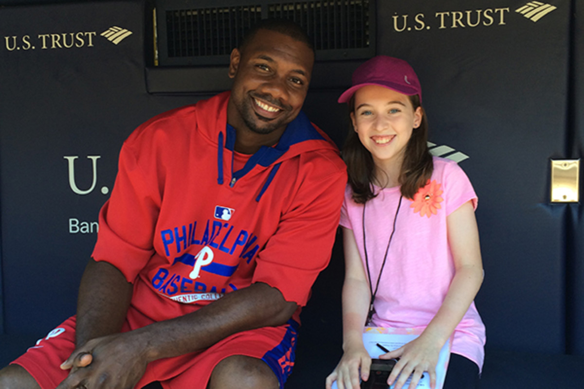 ryan howard phillies kid reporter interview