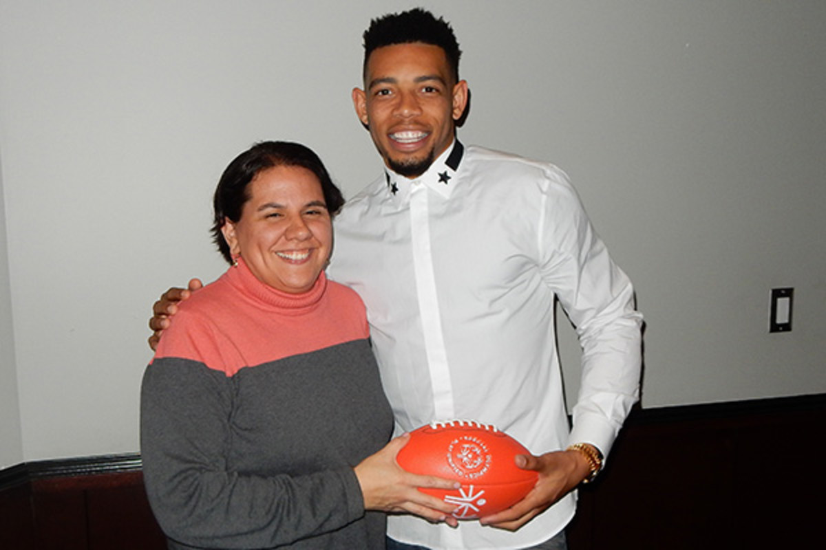 joe haden cleveland browns special olympics