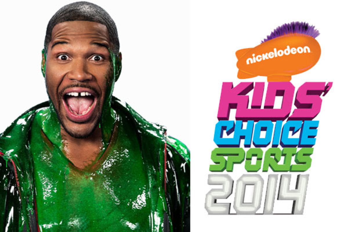 michael strahan nick kids choice sports awards