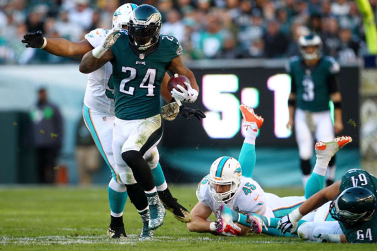 fantasy football 2015 week 11 risers sliders ryan mathews