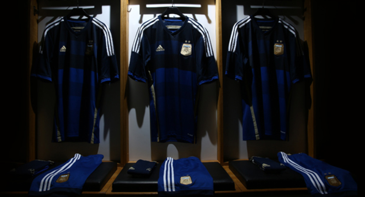 argentina world cup 2014 away kit