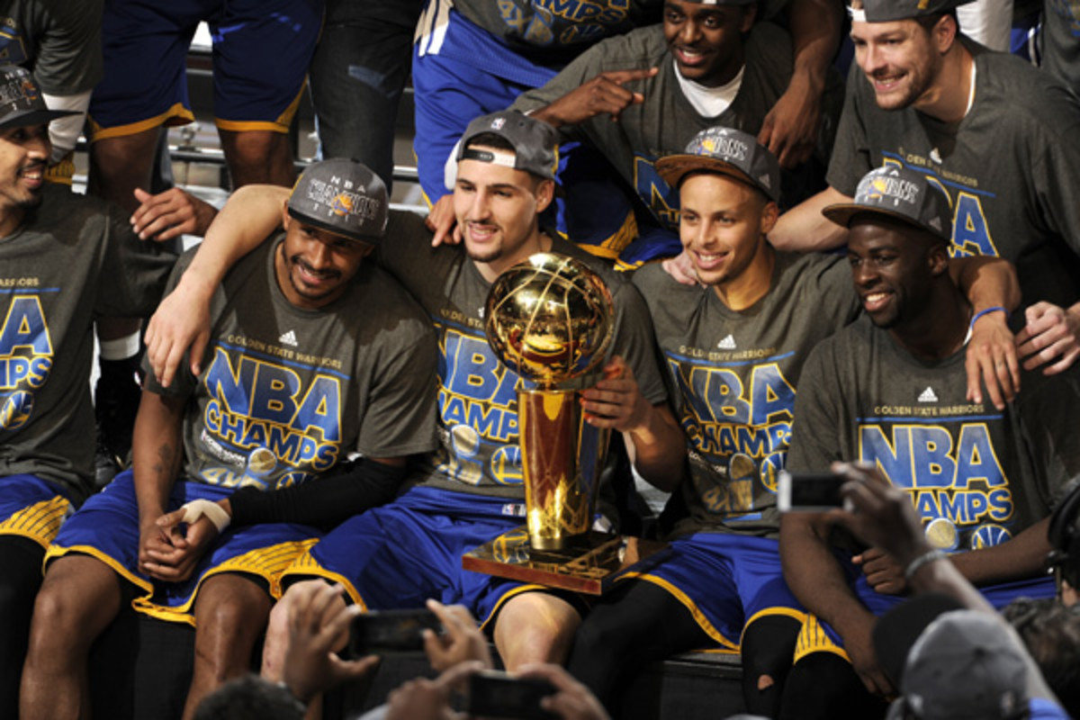 Golden State Warriors celebrate NBA Finals win over Cavaliers - Sports  Illustrated